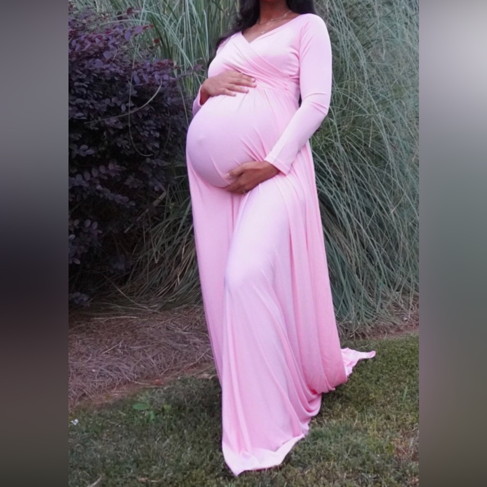 COPY - Beautiful pink maternity dress